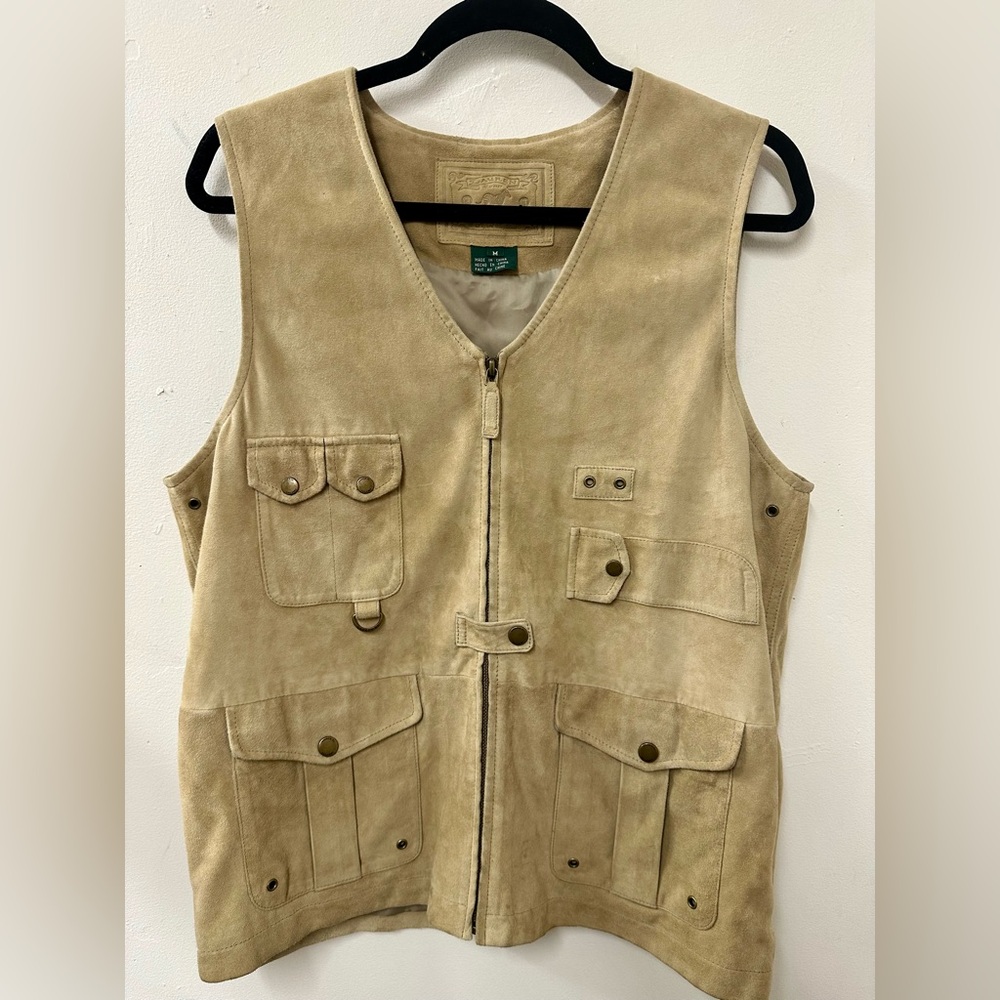 Ralph Lauren Tan Suede Vest